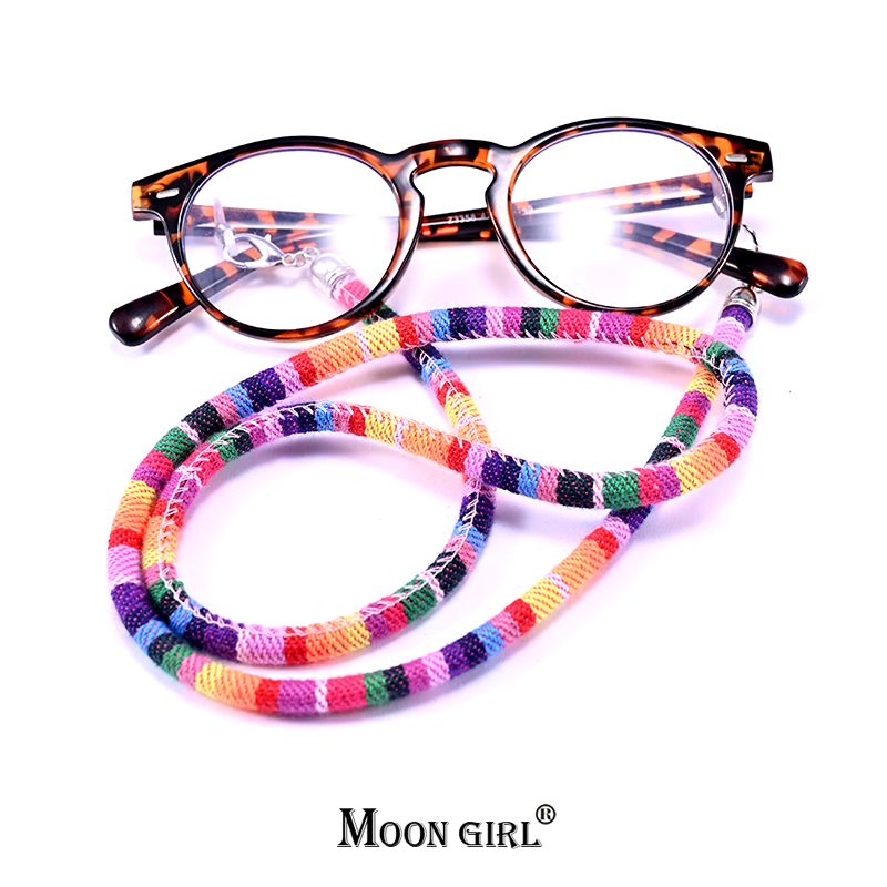 마스크에 대 한 체인 여자 목 안경 마스크 홀더에 대 한 스트랩 밧줄 코드 패션 다채로운 안경 선글라스 스펙터클 끈